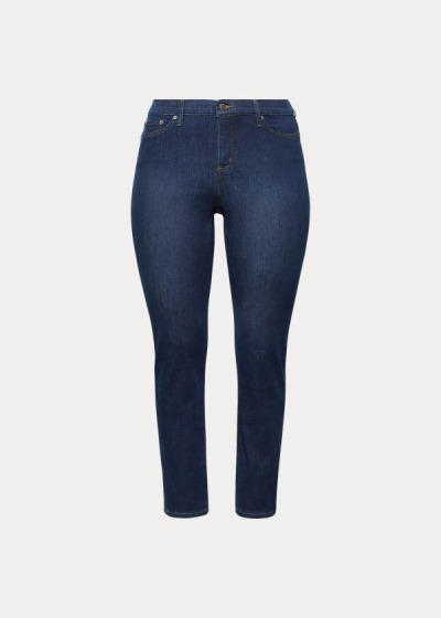 Women's Ralph Lauren Premier Straight Curvy Jeans | 865714DCI